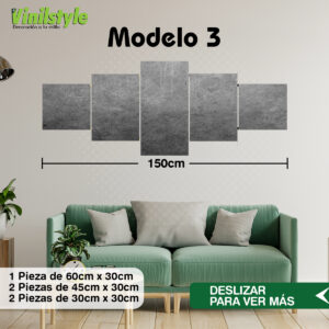 Modelo 3  (150x60 cm)