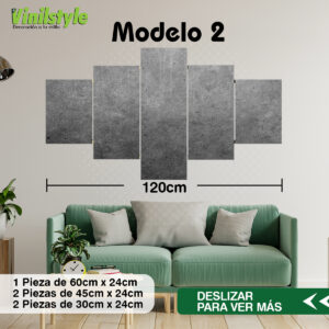 Modelo 2  (120x60 cm)